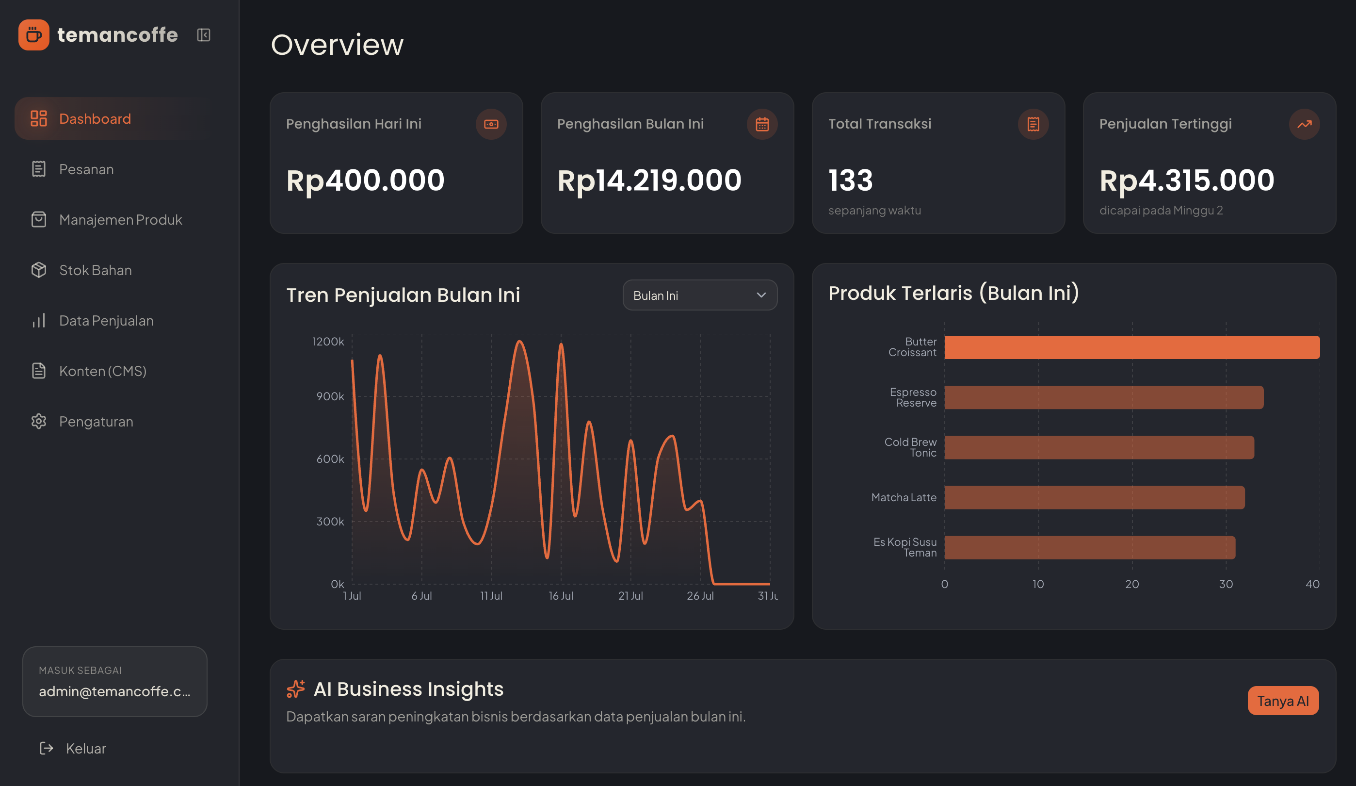 Teman Coffe - Screenshot 5